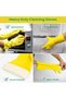 Better Value for Better Living Cleaning Gloves Medium Reusable Dishwashing Gloves Rubber Hand, Yellow Gloves, Stretchable Gloves Washing Cleaning Kitchen Long Dish Glove Household(YELLOW) - 8