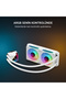 Lugis Jdc240 Argb 240mm White Liquid Processor Cooler Am5 and Lga1700 Compatible - 4