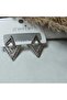 Silver Color Zircon Stone Earrings - 2