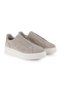 Women's Suede Stitching Detail Thick Lightweight Eva Sole Laceless Slip-On Comfortable Casual Sneaker Shoes Lz5889 - 3