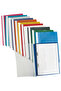 Plastic folder with blue rail 25/SET - 2