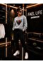 Unisex Wide Cut Zero Neck and Sweatpants Set with Paw Hearts Print