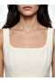 Trendlucky with a Difference Square Neckline Waist-Fitted Mini Dress - 4