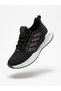 Women's Black-Fuchsia Lace-Up Mesh Knitwear Light Sole Style Sneaker Daily Walking Sports Shoes - 2