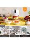 Electric Mini Garlic Chopper, Portable Cordless Wireless Food Chopper (250ML) - 3