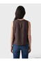 Texx Store Quality 100% Linen Blouse with Tie Detail - 4