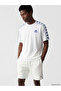 Trendlucky Men's Sport T-Shirt with Oval Collar and Printed Design