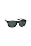 Polarized Sunglasses Black Frame Smoke Mirror Lens 60mm - P468GY5PV