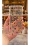 Redmi note 10 compatible cactus patterned transparent shock absorbing camera protected clear case - 2