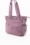 Viatox Vs 4003 Women's Multi-Compartment Convenient Water-Resistant Parachute Fabric Crossbody Hand and Shoulder Bag Purple - 4