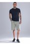 Men's Çağla Linen Shorts – Oversize Comfortable Summer Casual Shorts with Elastic Waist and Laces - 4