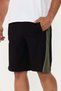Men's Cotton Zipper Pocket Detailed Shorts Black 6021 - 5