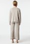 Women's V-Neck Low Sleeve Knitwear Sweater Trousers Set %100 Acrylic Relaxed Cut Casual Comfortable Modern - 5