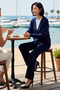 Women's Plus Size V-Neck Pearl Button Long Sleeve Knitwear Cardigan Wide Leg Pants Set Casual - 3