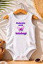 Grandfather's Little Butterfly Printed Bodysuit 100% Cotton