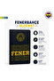 License-Protected New Season Notebook Fenerbahce Striped Interior Page Stylish Cover - 3