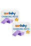 - Disposable Changing mats (45x60cm) Large, Pack Of 12 - Lavender