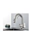 Kitchen Sink Faucet Short Model Water Purification Outlet Digital LED Spiral Imported Nickel - 3