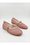 Girls' Mesh Pink Color Orthopedic Stylish Comfortable Soft Daily Ballet Flats - 6