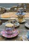 Galalsie Porcelain Hand-Painted 6-Piece Cup Set - 2