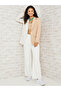 Colorblock Longline Blazer with Flap Detail - 2