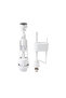 Push-Button Toilet Cistern Internal Mechanism Adjustable Water Level Drainage System - 4