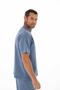 Ar-Ma Men's Crew Neck Sweatshirt Basic Without Print Without Pockets Short Sleeve Oversize Diagonal 2 Thread Y253 - 6