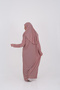 One-Piece Prayer Dress with Dusty Rose Bag - 5