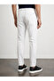 Basic Slim Fit Chino Linen Trousers - 6