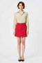 Women's Mini Denim Skirt 100% Cotton High Waist A-Line with Pockets Casual Daily Comfortable Modern Stylish - 4