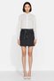 Women's Plus Size High Waist a Line Denim Skirt Stone Button Detailed Short Cut Casual Daily Modern - 4