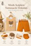 Baby Boy Shorts Set with Teddy Bear Detail, Comfortable Summer Set - 3