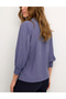 Blouse, Blue - 2