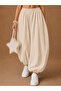 Girl's Wrinkled Balloon Pants - 3