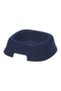 Large Square Pet Bowl Navy Blue 26x26x8.5 cm for Dogs & Cats – Durable Non-Toxic Plastic Feeding Bowl, Anti-Slip Stable Base, Easy Clean, Made in Italy - 3