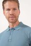 Blue Polo Collar Pique Short Sleeve Slim Fit Cotton Gift Boxed T-Shirt 1011260169 - 5