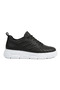 Zrc105 High Quality Thick Sole Lace-Up Men's Sneaker Black White - 2