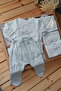 Barbosa Baby Boy Jacquard (Breathable Fabric) 10-Piece Summer Newborn Hospital Release Set - 5