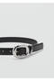 Round buckle belt