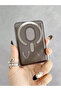 Transparent Card Magnetic Card Holder Compatible with Magsafe for Iphone, Super Adhesion and Secure Grip, Compact and Sleek Design Smoked - 2
