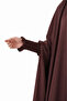 Premium Espresso Rose Jilbab - Prayer Dress - 4