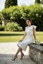 One-Shoulder Midi Mermaid Evening Dress Strapless Look Slit Wedding Party Dress - 5