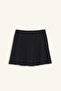 Z0670Azbk81 Black Regular Fit Pile Look Black Swim Shorts