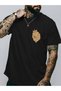 Erke Lion Emblem Printed T-Shirt New Season Oversize Casual - 4