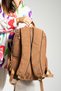 Unisex Tan School Bag, Large Size Laptop-Sports Travel Bag, Waterproof Backpack 47X30Cm - 4