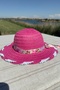 Summer Gift Girl's Straw Pink Hat |   Sun Protection Beach Hat - 7