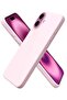 iPhone 16 Plus 6.7' 2024 Liquid Soft Silicone Cover with Microfiber Lining Shockproof Gel Case