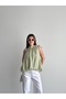 Halter Neck Balloon Blouse - 3