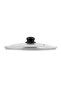 24 Cm Tempered Glass Lid With Bakelite Knob- DC2465 Dishwasher Safe