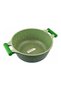 Granite Non-Stick Aluminium Sauce Pan With Lid Green - 6